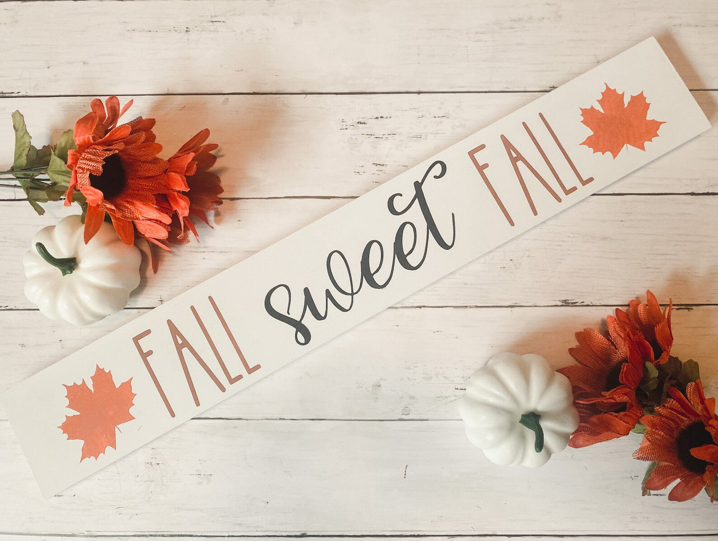 Fall Sweet Fall Fireplace Mantle Sign