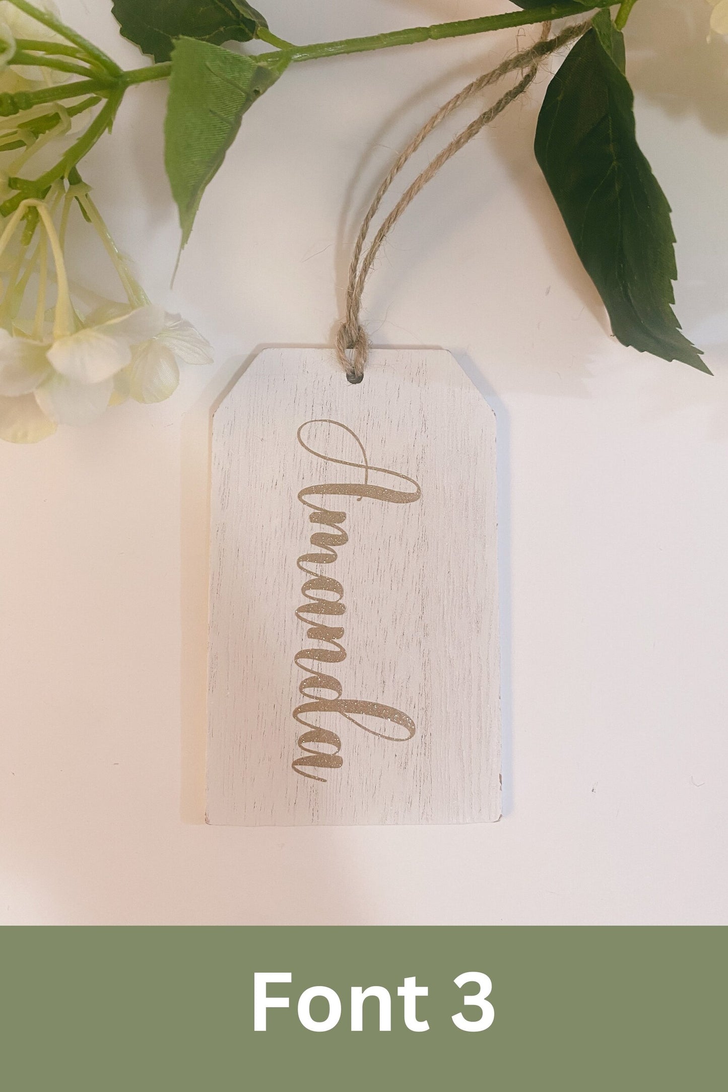 Personalized Wedding Name Tags