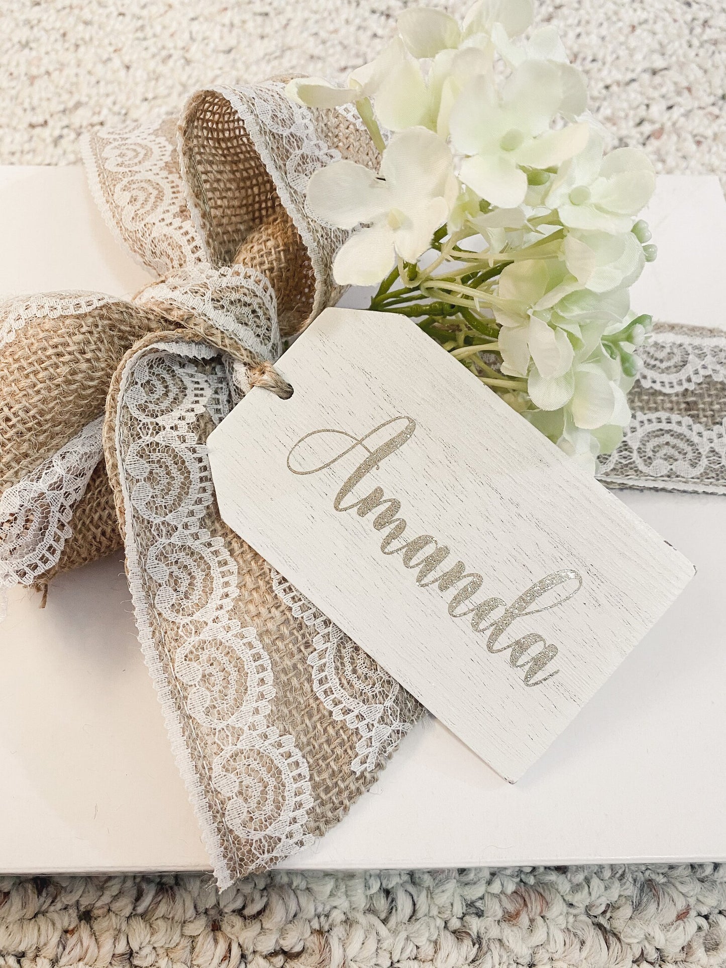 Personalized Wedding Name Tags