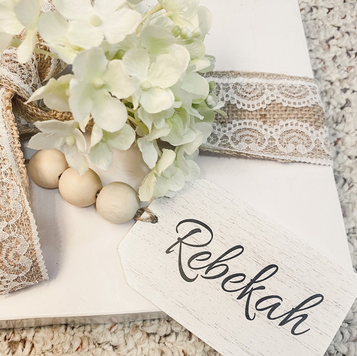 Personalized Wedding Name Tags