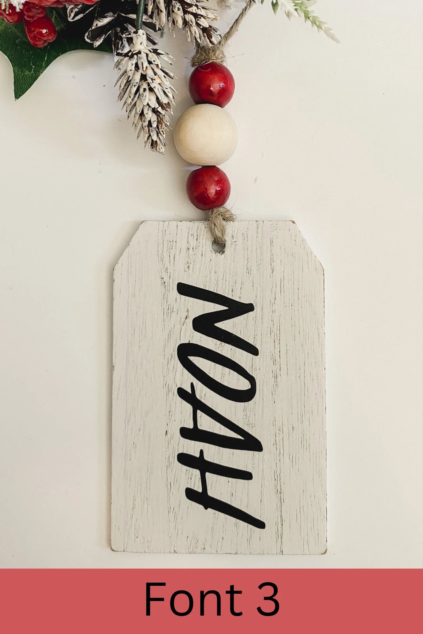 Personalized Christmas Stocking Tags