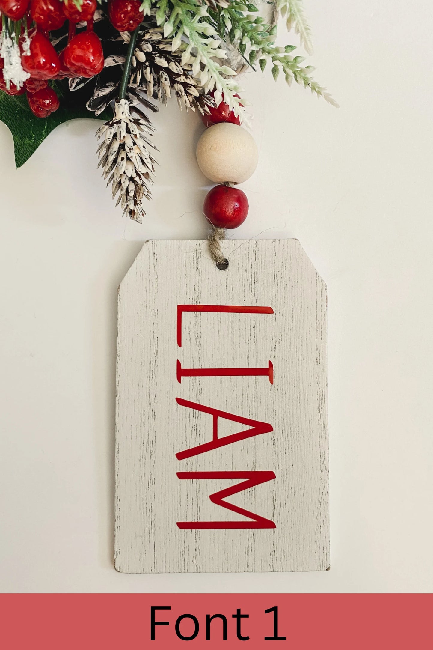 Personalized Christmas Stocking Tags