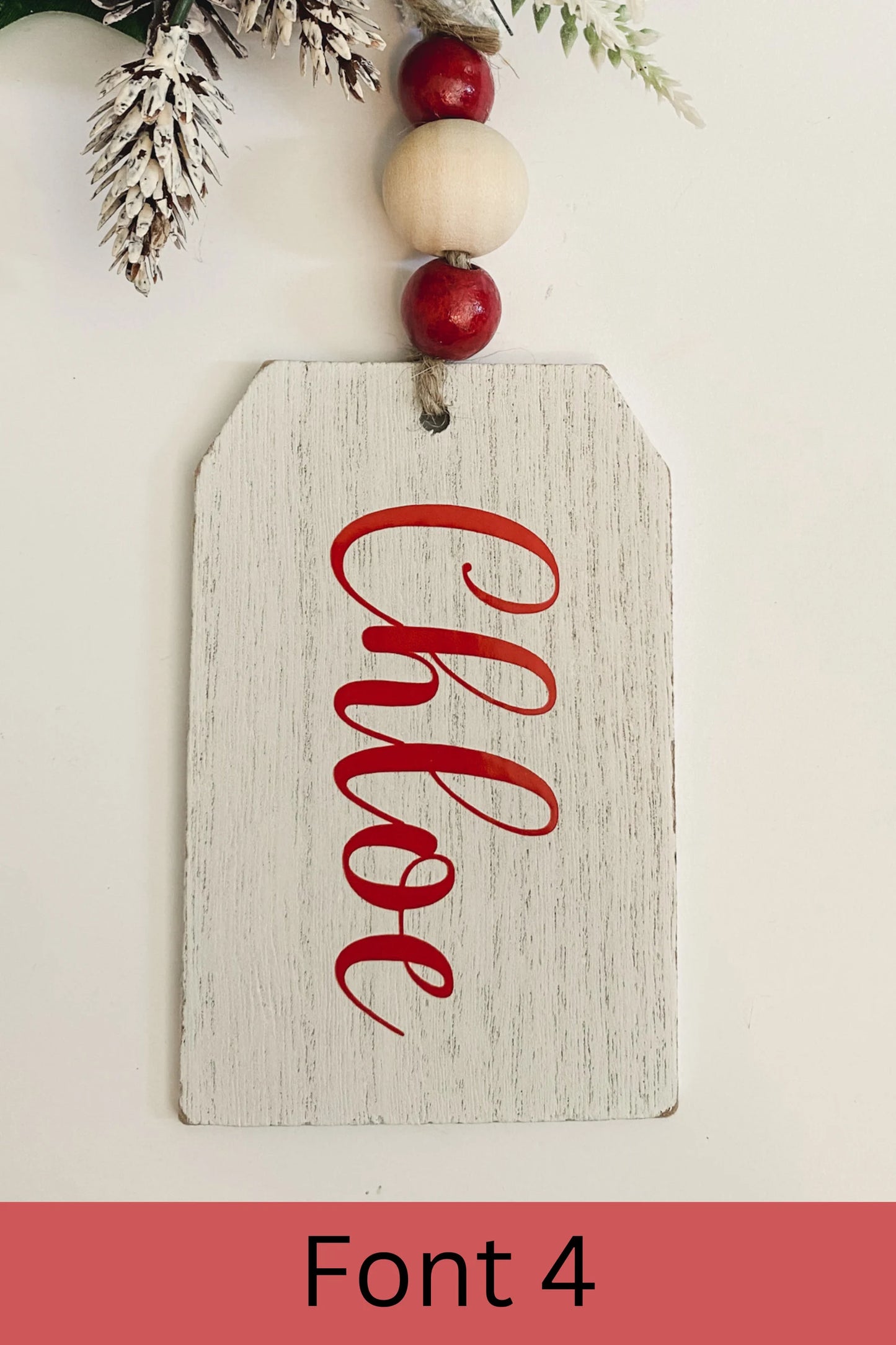 Personalized Christmas Stocking Tags