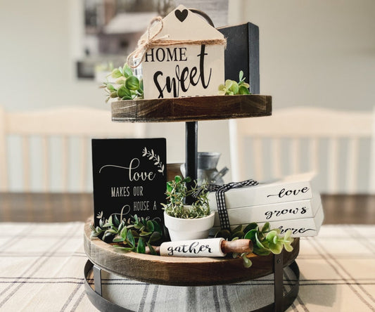 Farmhouse Tiered Tray Bundle