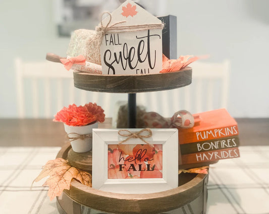 Fall Sweet Fall Tiered Tray Bundle