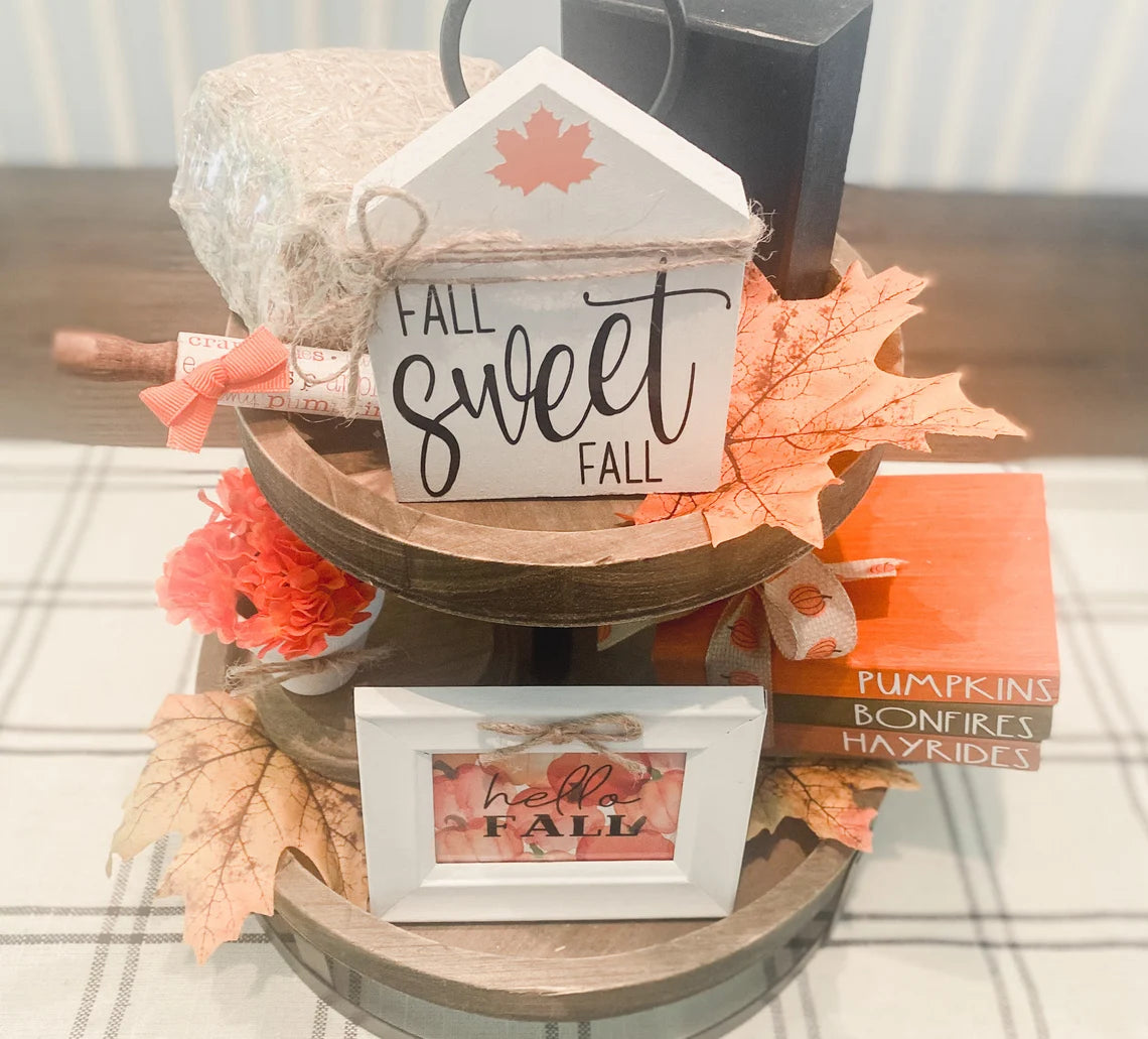 Fall Sweet Fall Tiered Tray Bundle