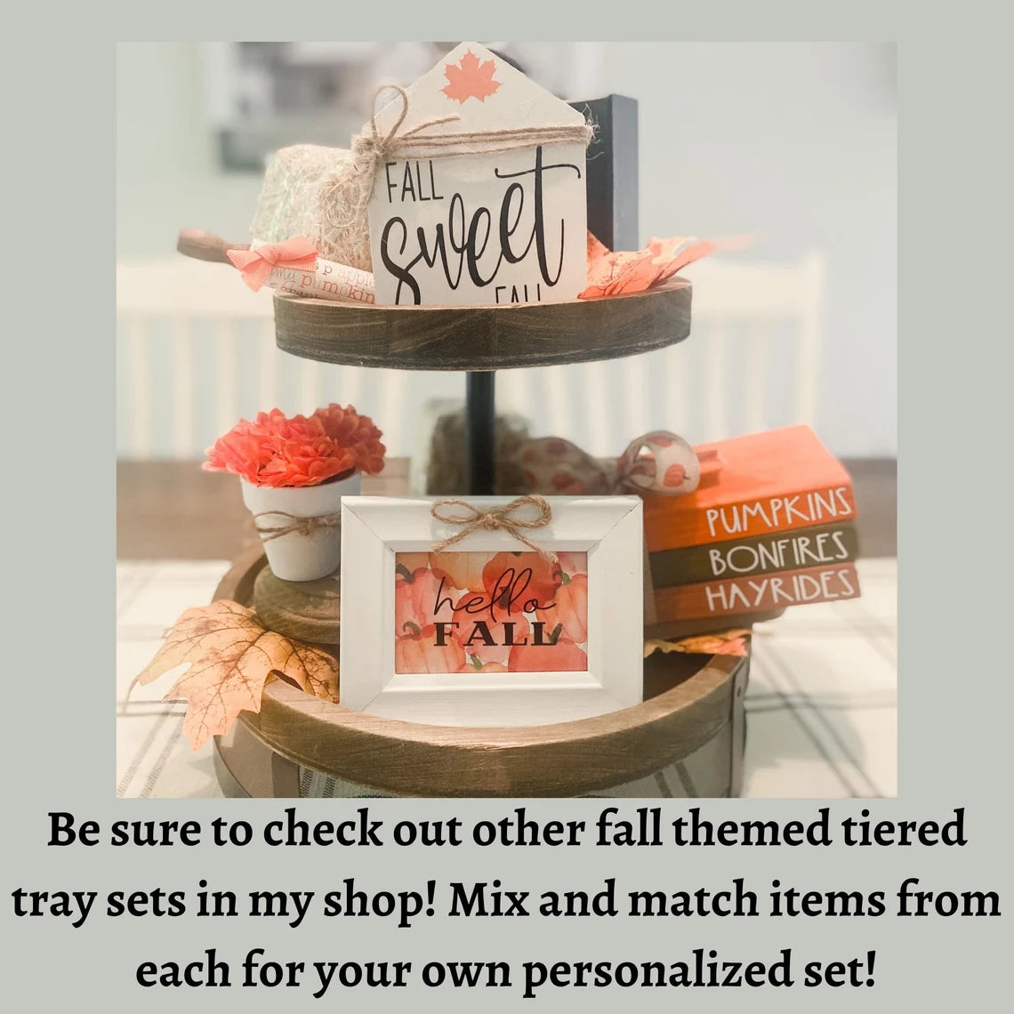 Pumpkin Fall Tiered Tray Bundle