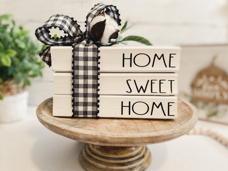 Home Sweet Home Farmhouse Bookstack